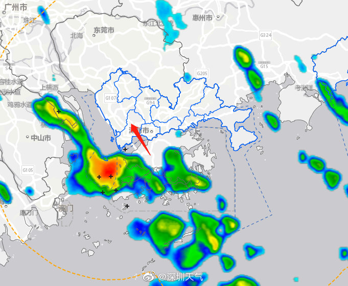 正在生效！深圳发布全市雷电预警