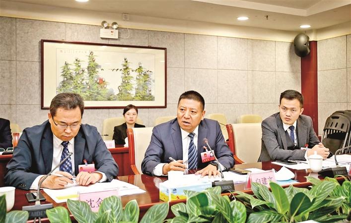 宝安区七届人大一次会议石岩代表团分组审议：优化产业集群布局 实现数字赋能企业