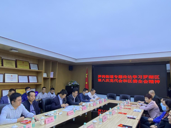 主动担当 奋勇争先 笋岗街道学习贯彻罗湖区第八次党代会精神
