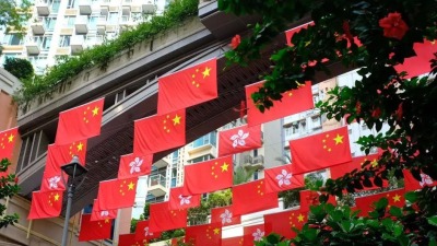 为祖国骄傲！2021国庆香港遍地中国红