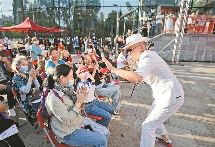 音乐大餐进街道