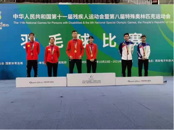 “多金王”唐楷峰再次获得残运会“四冠王”