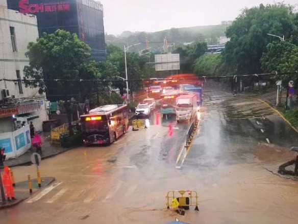 应对台风“圆规”,深圳市交通局发布全市交通路况，附全市易积水点→