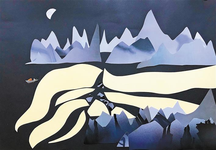 笠夫画展在深北莫开展