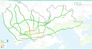 基本畅通！深圳市交通运输局今早发布市内实时交通路况