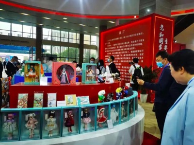 可儿娃娃亮相第八届中国国际版权博览会，国家馆内唯一广东品牌