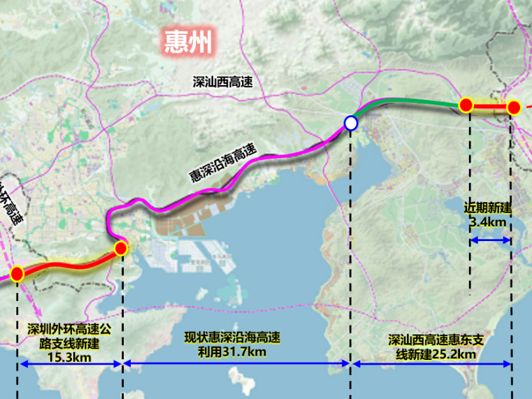 深汕第二高速加快推进前期工作 计划投资超170亿元