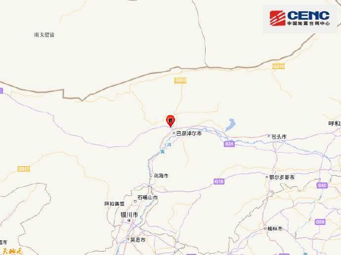 内蒙古巴彦淖尔市临河区发生3.4级地震，震源深度10千米