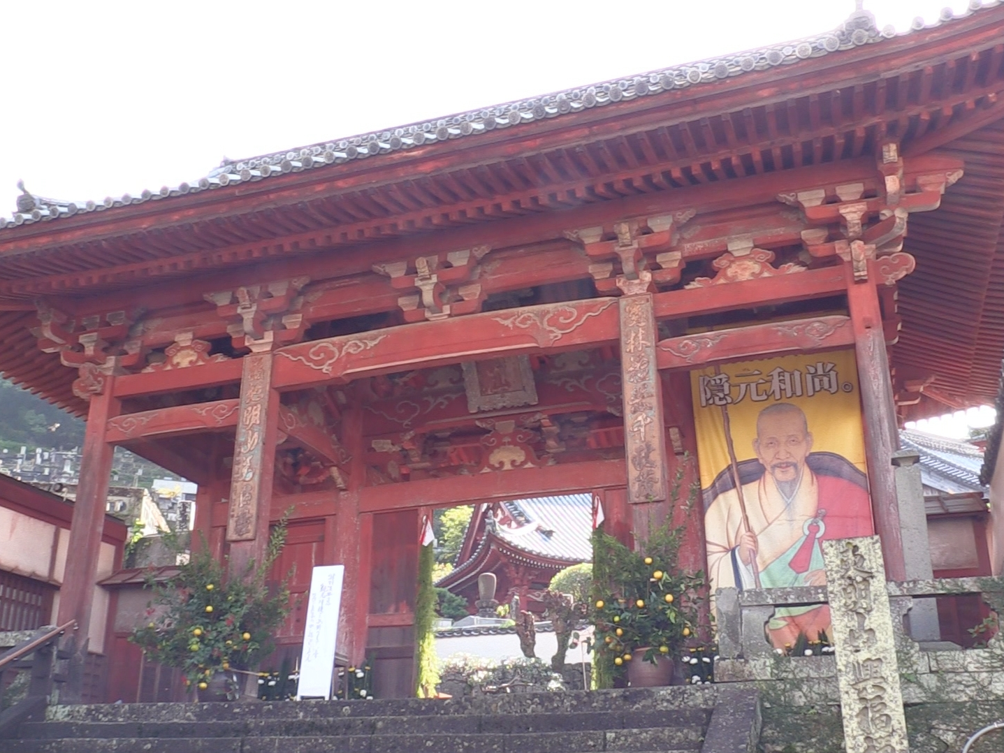吴为山雕塑作品《隐元禅师像》在日本长崎兴福寺落成揭幕