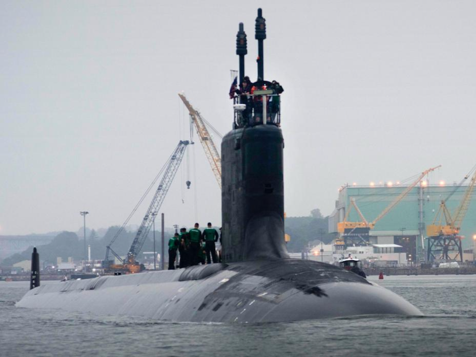 美媒：美核潜艇撞海山后首次驶离关岛 目的地成谜