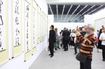 展出150余幅作品！“广药杯”2021“深圳市青年书画家作品年展”开幕