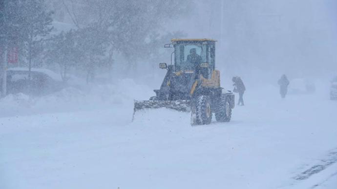 内蒙古通辽：启动暴雪大风II级响应，老城大部分地区停水