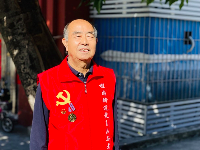 桂园街道69岁志愿者魏立来：5年2000多个小时，志愿服务已成为生活一部分