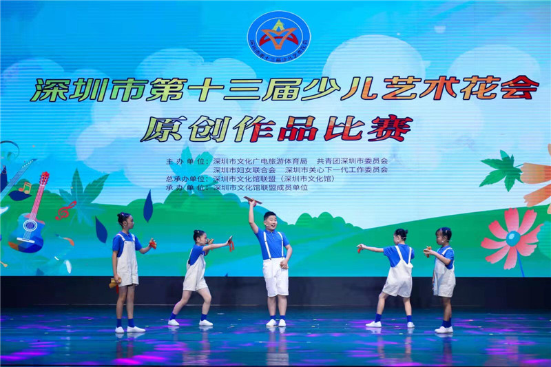 深圳市少儿原创比赛金奖半数花落龙岗