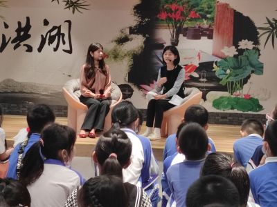 零零后诗人姜二嫚做客“作家面对面” 带领小读者“寻找生活里的诗意”