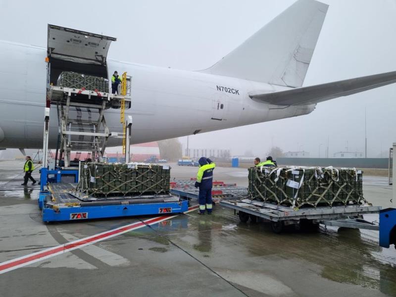 美国驻基辅大使馆证实：乌克兰已接收美国援助的80吨弹药