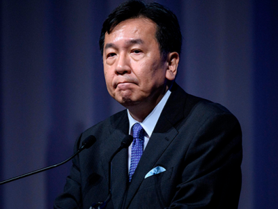 日本最大在野党立宪民主党党首枝野幸男宣布辞职