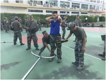 玉塘街道组织民兵参加军事技能集训 全面提升应急应战能力