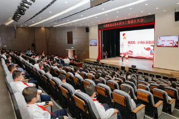 颗颗童心心向党 星星火炬放光芒  玉塘街道及所辖社区少工委成立大会暨揭牌仪式隆重举行