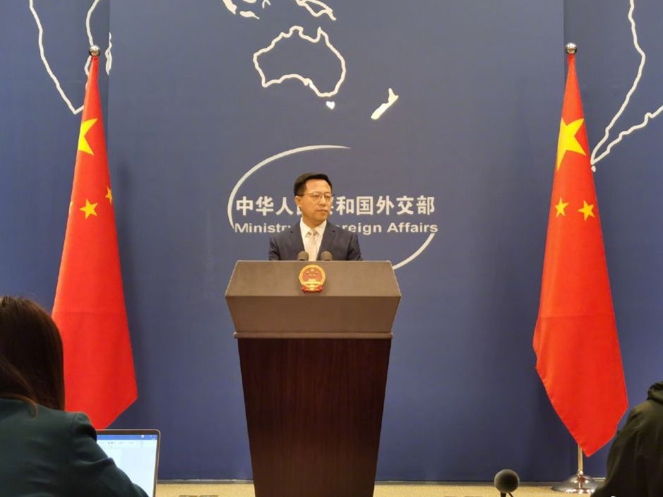 外交部：中方承诺在美方政策措施到位后给予驻华美媒记者同等待遇