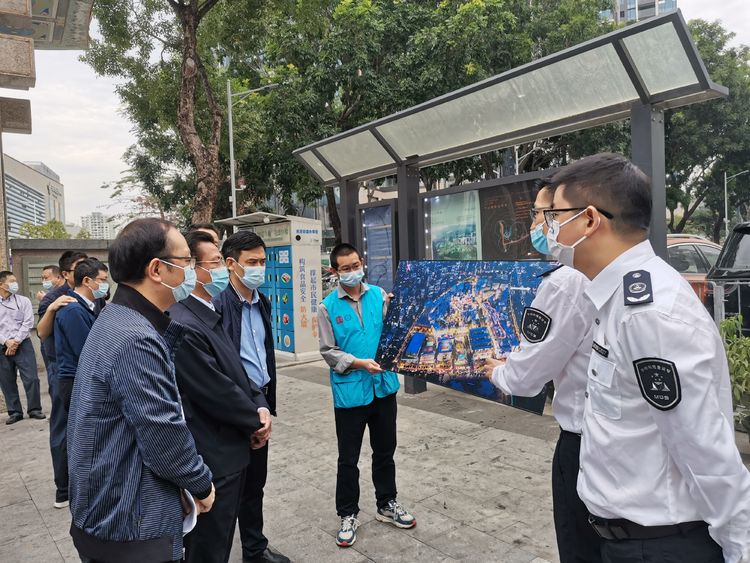 南山区开展2021“食品安全提升试点街”现场验收考评