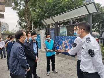 南山区开展2021“食品安全提升试点街”现场验收考评