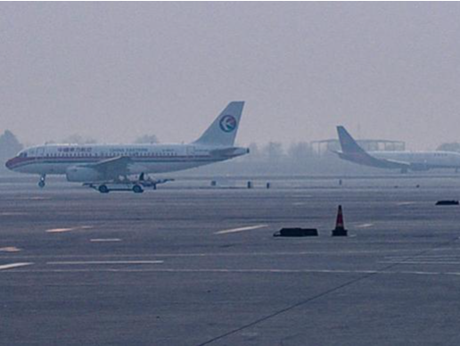 西安咸阳机场进出港航班大面积取消