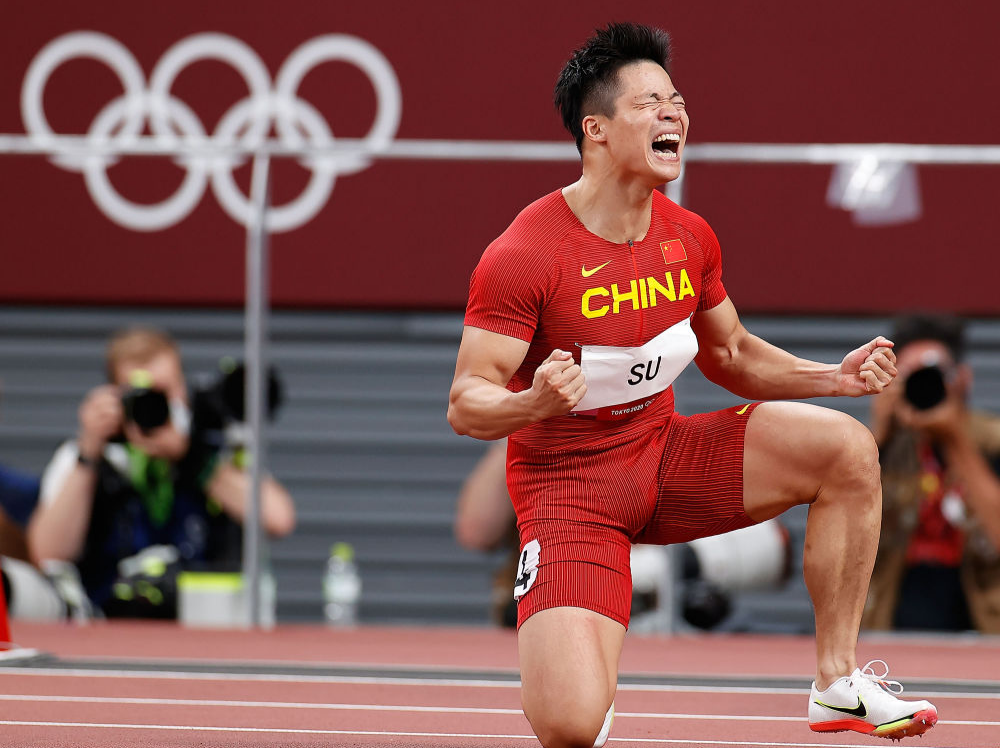 苏炳添：9秒83？我想继续突破！   