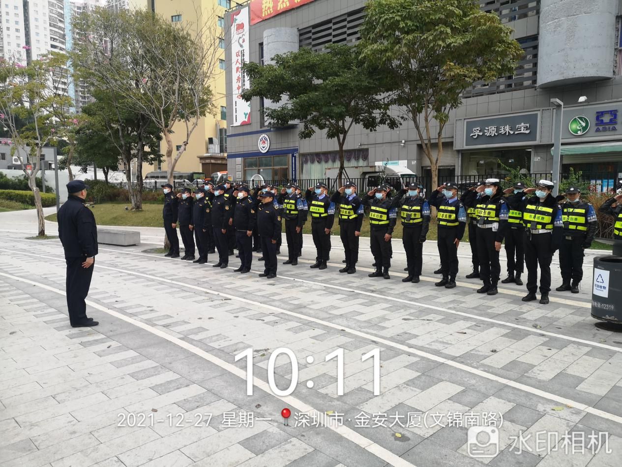 黄贝之声 | 街道综合行政执法支队开展“冬季大练兵”训练             