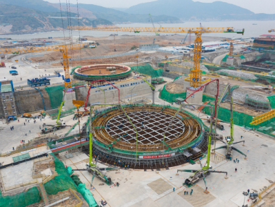 中广核浙江三澳核电项目2号机组主体工程开工