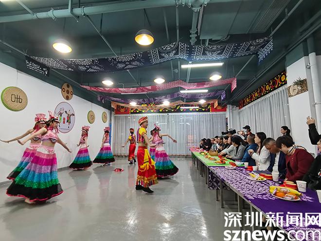 近距离感受非物资文化遗产的魅力 盐田区举办彝族文化体验活动