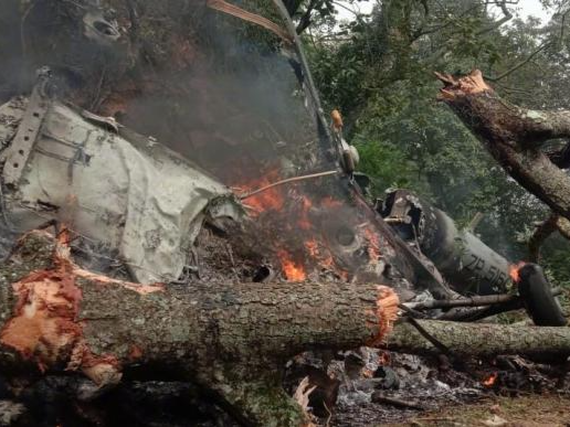 印度空军直升机坠毁已致13死，国防参谋长状况尚无消息