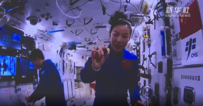 中国空间站首次太空授课，太精彩了！ 