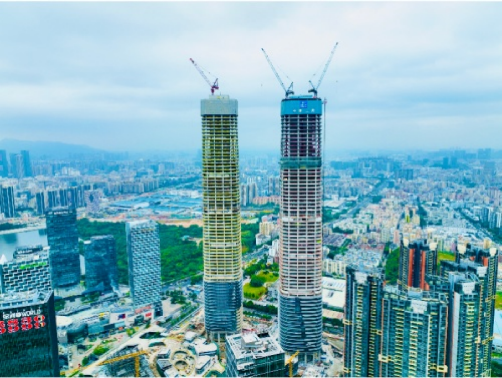 中国最高等高双子塔！深圳将再添一座“超高层”地标性建筑