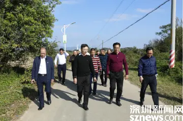 走村入户知乡情 横岗街道赴海丰县城东镇调研乡村振兴工作