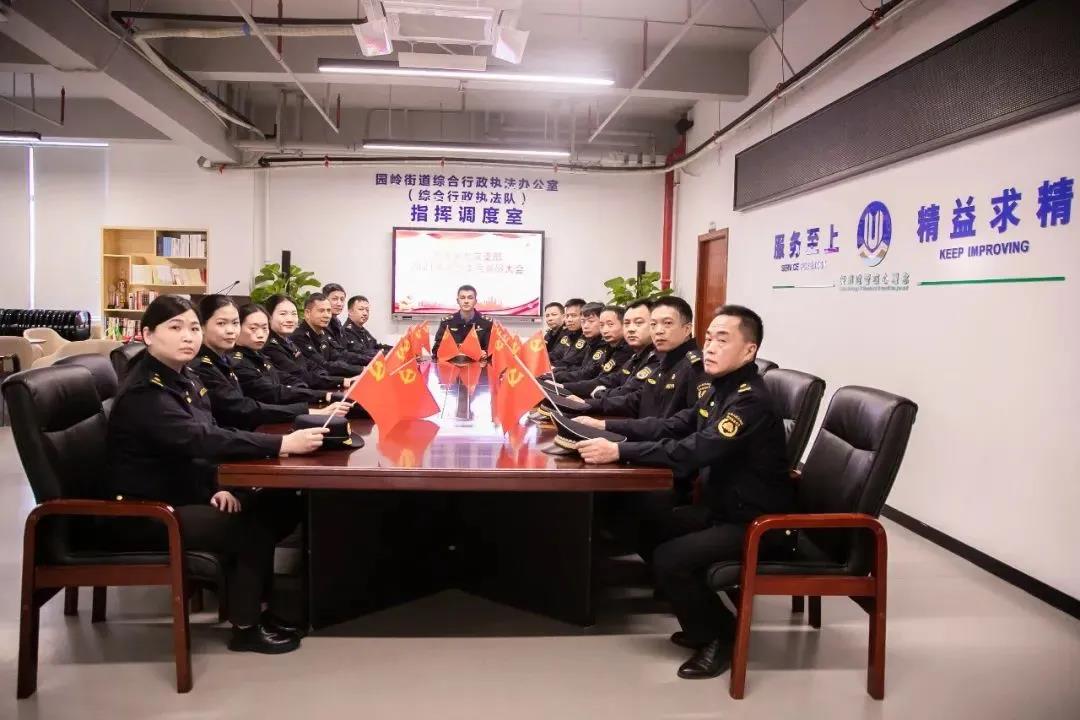 献礼建党百年活动第九期“党旗下的园岭”
