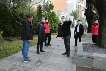 罗湖区副区长詹辉到翠竹街道检查文明城市创建工作