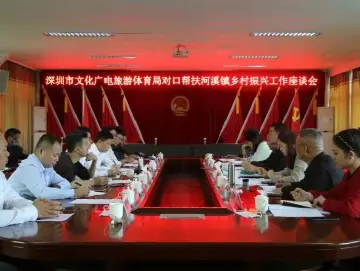 深圳市文化广电旅游体育局领导赴汕头市河溪镇调研乡村振兴对口帮扶工作