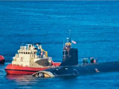 高清“断头”照曝光！美军南海碰撞核潜艇“很受伤”