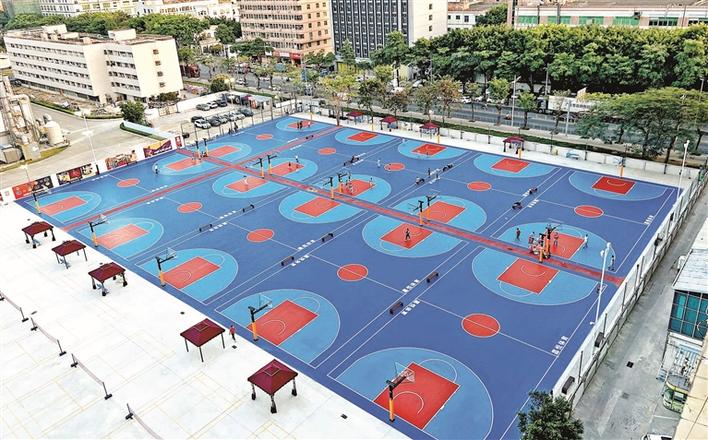 十个连片！福海新增一个惠民篮球公园
