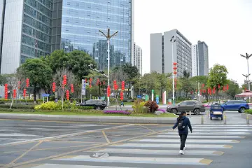 新桥街道：街景靓 年味浓 张灯结彩迎虎年  