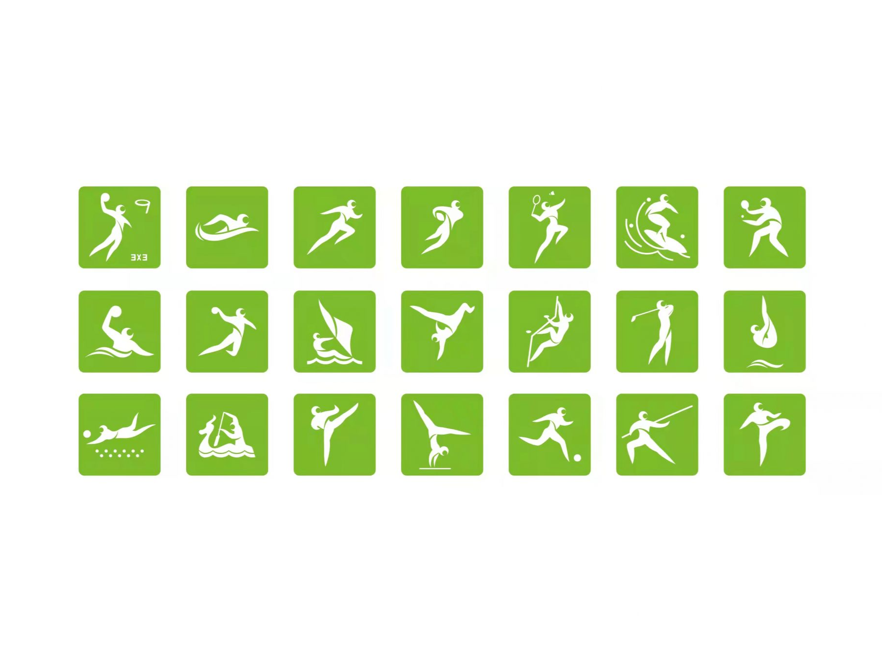 汕头2021亚青会体育项目运动图标发布