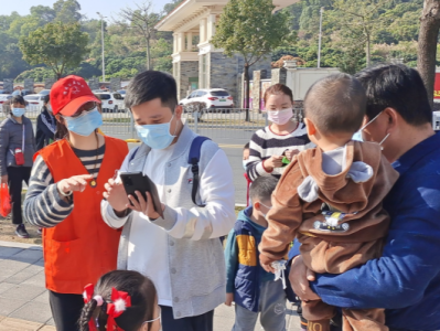 深圳、惠州志愿者携手开展疫情防控支援服务活动