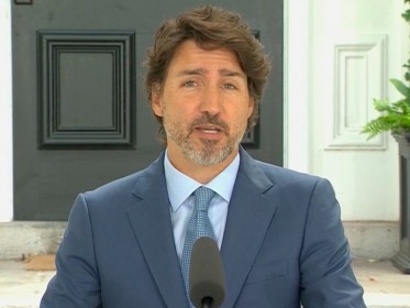 加拿大总理特鲁多新冠病毒检测结果呈阳性