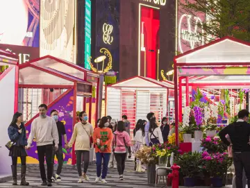 超2000个花档！深圳350个购花点等你来，还有线上花市“云”逛花街