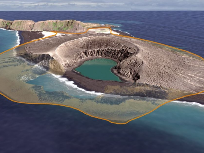 汤加海域火山喷发引发大范围海啸 最大海啸波幅达1.5米