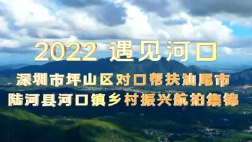 乡村振兴我见证！2022遇见河口——深圳市坪山区对口帮扶汕尾市陆河县河口镇乡村振兴航拍集锦