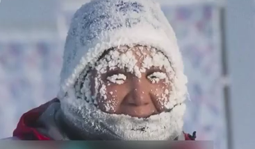 俄罗斯举办-53℃最冷马拉松