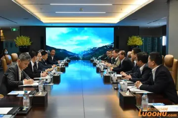 罗湖区领导带队到中国燃气控股有限公司调研