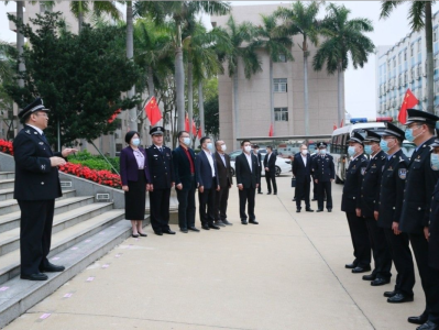 春风送暖，深圳市司法局领导到“一监二所”慰问一线干警